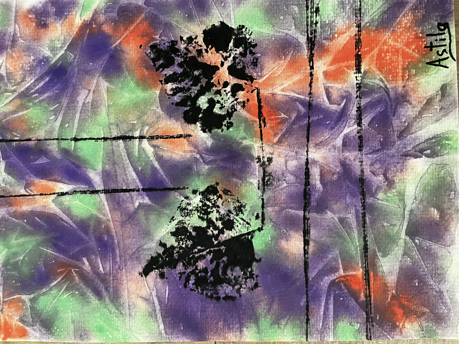 Spray and Blot