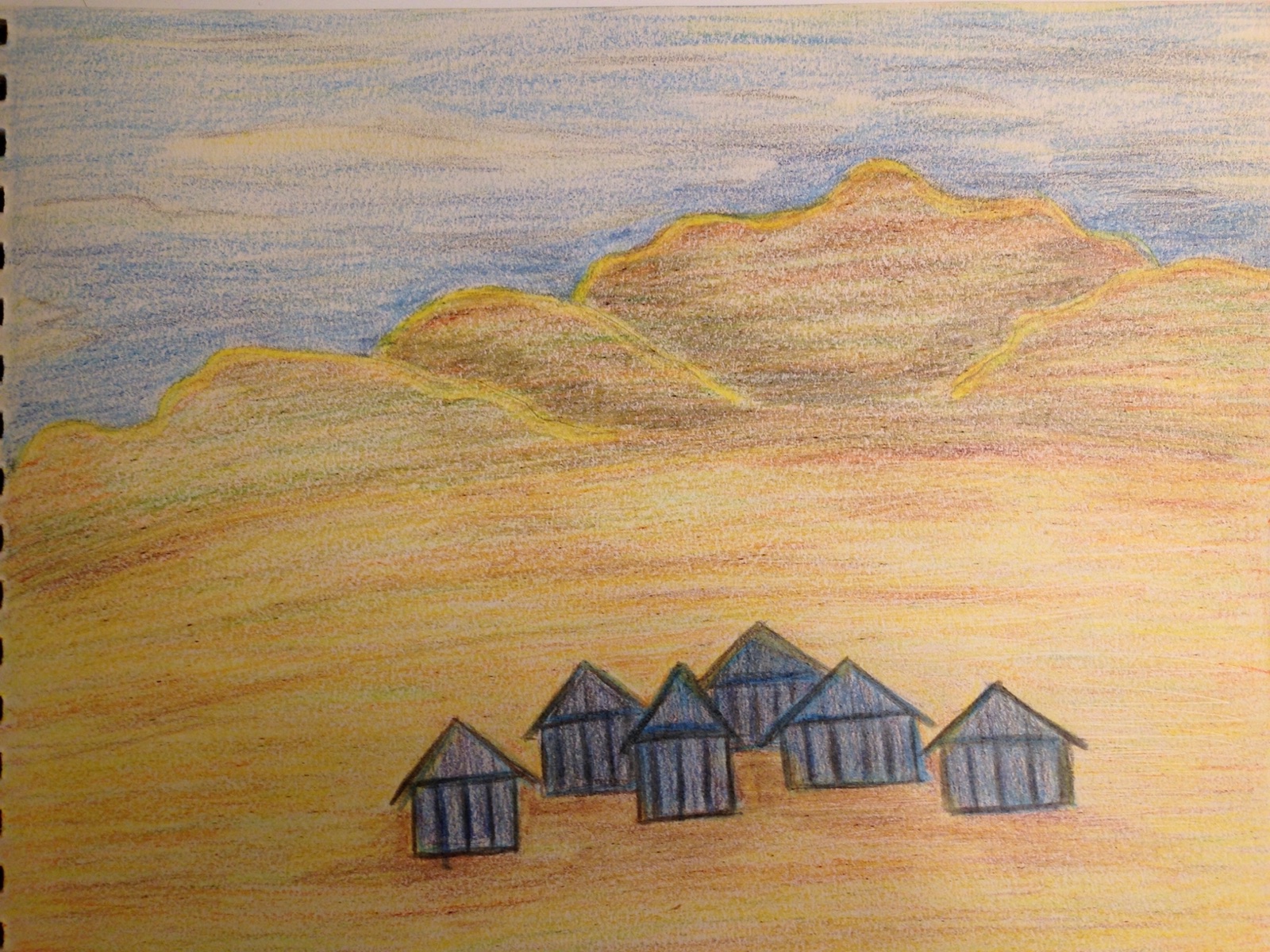 Village at Sunset